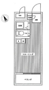 東長崎センチュリー21【302号室】の間取り