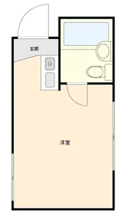 ヴェール ド アドニス【203号室】の間取り