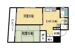 恩田ビル【402号室】の間取り
