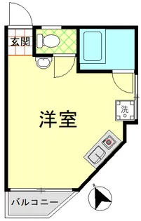 峰マンション【301号室】の間取り