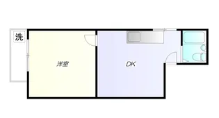 アリックスビル【501号室】の間取り