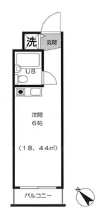 マイファリエ南長崎【303号室】の間取り
