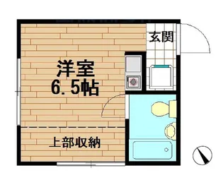 ヴィラ杏【103号室】の間取り