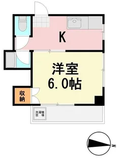 湯本マンション【201号室】の間取り
