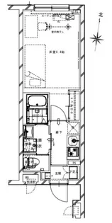 リアルワン要町【403号室】の間取り