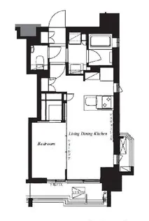 フレンシア椎名町【1103号室】の間取り