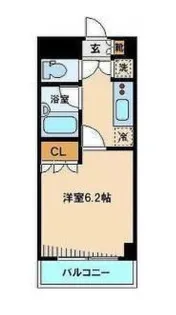 キャッスルステージ東池袋【702号室】の間取り