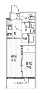 SYFORME東池袋【1階】の間取り