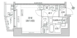 アイルグランディール池袋【702号室】の間取り