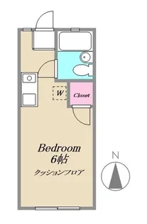 デューク千川【203号室】の間取り