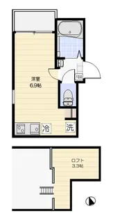 ラウレア練馬【303号室】の間取り