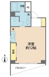 カツマタパールマンション【303号室】の間取り