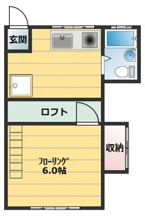 カーサヴェルデ【203号室】の間取り