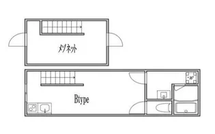 ベルメゾン東長崎【205号室】の間取り