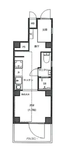 LOTSO大山【502号室】の間取り