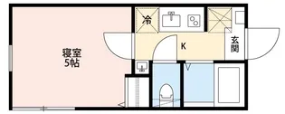 グランクオール北池袋【401号室】の間取り