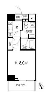 DELCCS IKEBUKURO【1202号室】の間取り