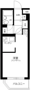 コスモ千早町【108号室】の間取り