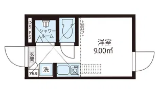 ククリ・ザ・レジデンス池袋【101号室】の間取り