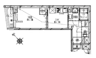 クリアル落合南長崎【401号室】の間取り