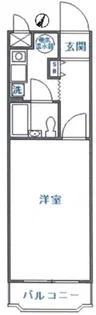 エスカイア池袋【202号室】の間取り