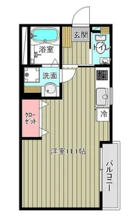 メゾンHAKO【301号室】の間取り