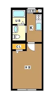 コルサ池袋【105号室】の間取り