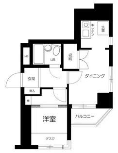 パレ ドール目白【801号室】の間取り