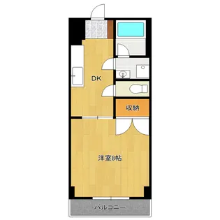 メゾンベルデ【303号室】の間取り