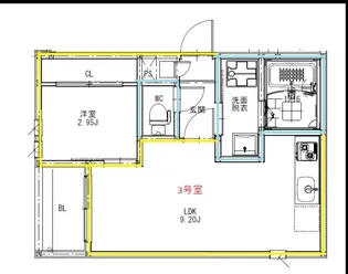 REGALEST花園【203号室】の間取り