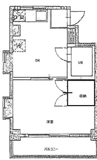 ホワイトレジデンス鷺沼【203号室】の間取り