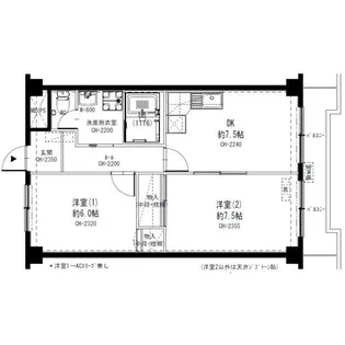 Belong東花園【302号室】の間取り