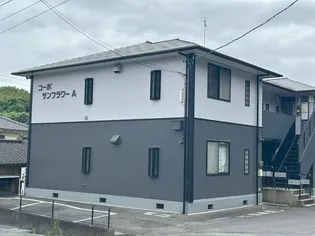 コーポサンフラワーA【202号室】の外観