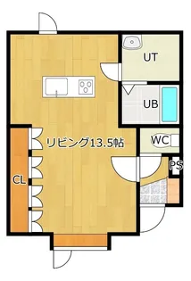 NEKO'STATE【2-C号室】の間取り