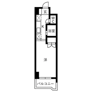 コーポ千賀【503号室】の間取り