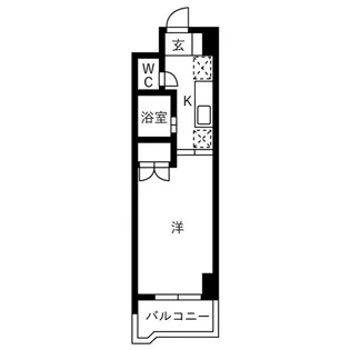 コーポ千賀【901号室】の間取り