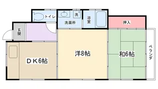 ヒロキハイツⅢ【101号室】の間取り