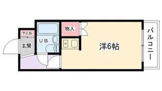 国木ハイツ【302号室】の間取り