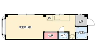クレール大島【303号室】の間取り