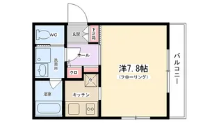 マイドリーム【201号室】の間取り