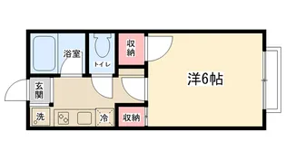 アーバン秀【202号室】の間取り