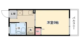 チャーミーゴリラ【1階】の間取り