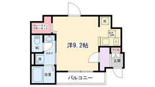 ヒルズ【1階】の間取り