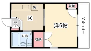 リトルハウス【2階】の間取り