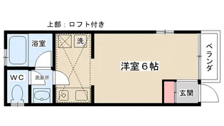 シティハイツ【102号室】の間取り