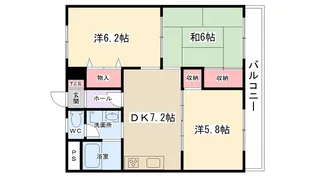 エントピアハウス【3階】の間取り