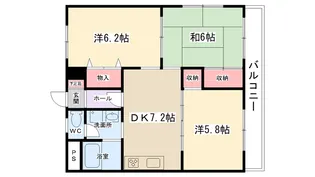 エントピアハウス【3階】の間取り
