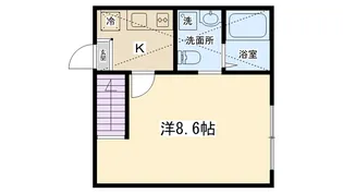 Luonto古淵【1階】の間取り