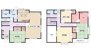 東京都町田市木曽西1丁目【一戸建】の間取り