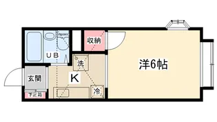 パストラルハイツ【2階】の間取り